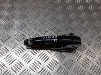 Ручка правая задняя наружная skoda fabia ii фото №1