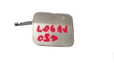 Заглушка hak бампер передний dacia logan 09-12 фото №1