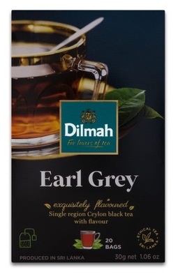 Dilmah Herbata Czarna Earl Grey 20 torebek