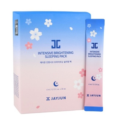 JAYJUN Intensive Brightening Sleeping Pack - maski na noc 30 szt.