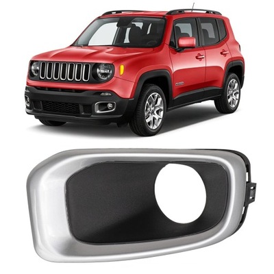 Jeep renegade bu 15-18 решітка передній протитуманної фари ліва 5xb32xs9aa фото №1