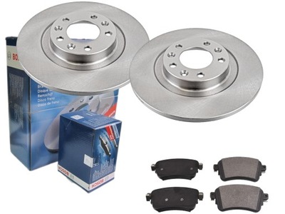 Гальмівні диски гальмівні колодки bosch задня toyota proace ii 290mm фото №1