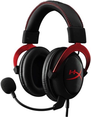 Słuchawki wokółuszne HyperX Cloud II Headset czerwone