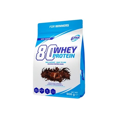 Odżywka białkowa koncentrat białka - WPC 6PAK Nutrition 908 g smak czekoladowy