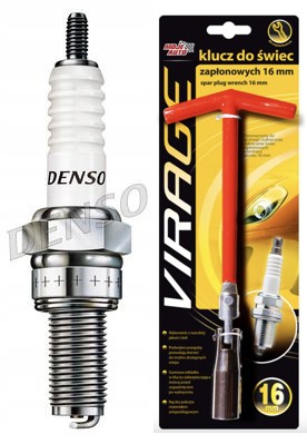 DENSO U24ESR-N BUJÍA DE ENCENDIDO + LLAVES DO BUJÍAS 16MM  