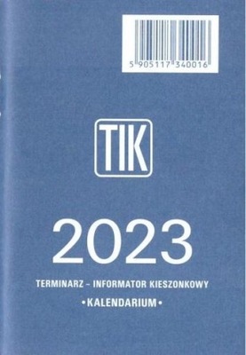 Kalendarz 2023 Wkładka TIK /Telegraph