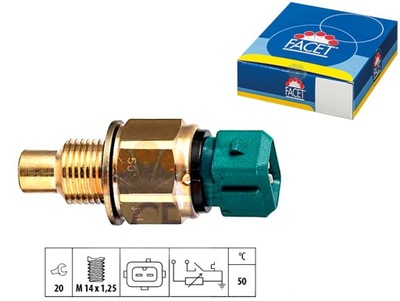 Датчик температури wody citroen berling facet фото №1