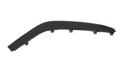 Volkswagen polo 2018- дорестайлинг  gti r-line правая нижняя молдинг бампера фото №1