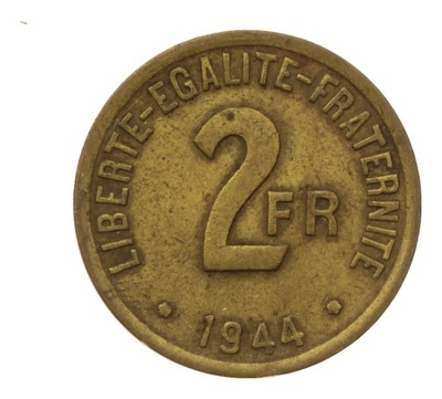 [M11982] Francja 2 franki 1944