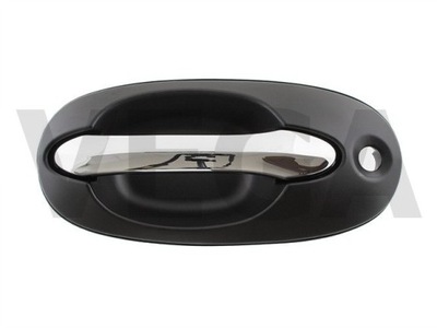 Kia carnival 01-06 ручка зовнішня перед l ліва фото №1