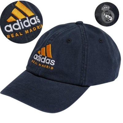 Czapka z daszkiem Adidas Real Madrit Bejsbolówka r. OSFY JUNIOR 52 - 54 cm