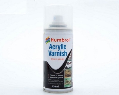 Humbrol Acrylic Varnish Matt nr 49 Spray 150ml 24H