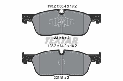 TEXTAR 2214601 КОЛОДКИ ГАЛЬМІВНІ