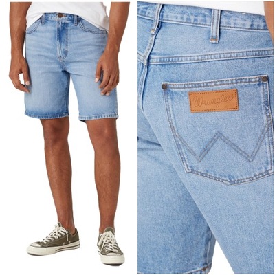 Męskie szorty jeansowe Wrangler FRONTIER SHORT W34