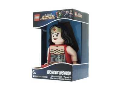 LEGO Zegar Budzik Super Heroe WONDER WOMAN 9009877