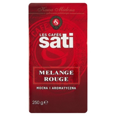 Cafe Sati Melange Rouge - mocna kawa mielona 250g