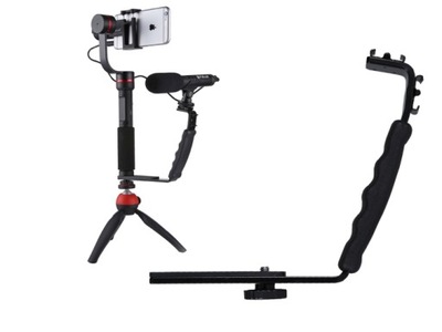 Uchwyt BRACKET Grip Holder do Gimbala Gimbal Sanki ISO na Lampę Mikrofon