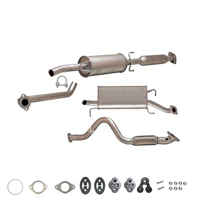 Глушники + труба комплект chevrolet aveo 1.4 2008- фото №1