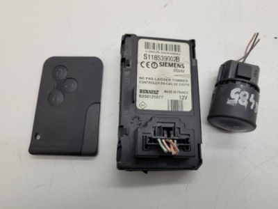 Замок зажигания ключ pilot кнопка запуск стоп renault scenic 2 8200125077 фото №1