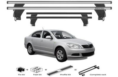 MALETERO DE TECHO ALUMINIO SKODA OCTAVIA II (1Z) MODELO DE 2008>2013  