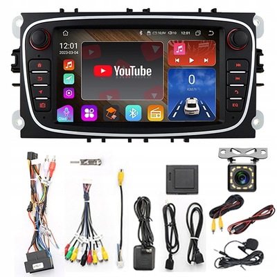 RADIO ANDROID GPS FORD MONDEO MK4 2007-2014 4/32GB  