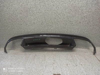 Диффузор спойлер бампера задняя octavia iv rs vrs фото №1