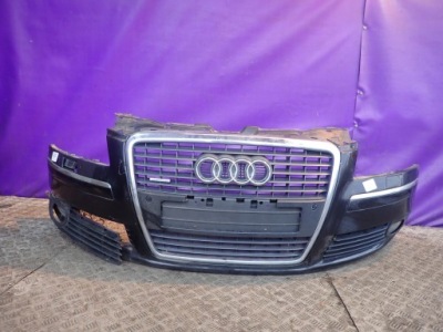 Audi a8 d3 lift 05-10 бампер перед передний kompletny решётка радиатора 4z4z фото №1