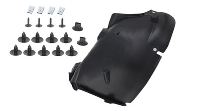 Подкрылок передние + клипсы l cz1 renault clio iv 4 фото №1