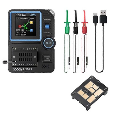 Tester tranzystorów LCR-P1 multimeter do NPN PNP MOSFET i pojemności