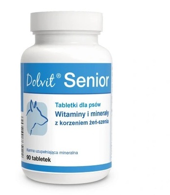 Dolfos Senior witaminy starsze psy 90 tabletek