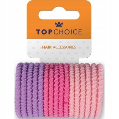 TOP CHOICE Hair Accesories gumki do włosów 26553 1szt