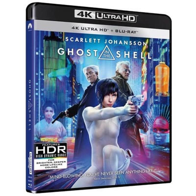 Ghost in the Shell 4K Ultra HD Blu-ray