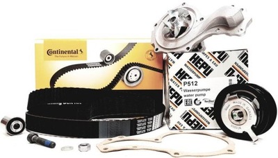 Conti грм+ насос audi 80 b4 a6 c4 1.9 tdi фото №1