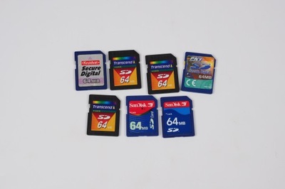 Karta Pamięci SD - 64MB (Megabajtów)