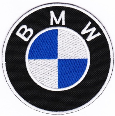 VAR naszywka BMW 10 CM TUNING