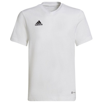 164 cm Koszulka adidas ENTRADA 22 Tee HC0447 biały 164 cm