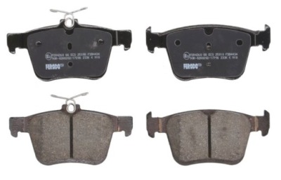 Ferodo гальмівні колодки гальмівні задня audi a3 8v q2 tt vw golf 7 8 t-roc jetta taos фото №1