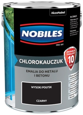 FARBA NOBILES CHLOROKAUCZUK- czarna, 5l