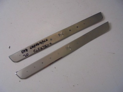 Накладки накладки пороговые citroen ds3 crossback 2020 rok фото №1