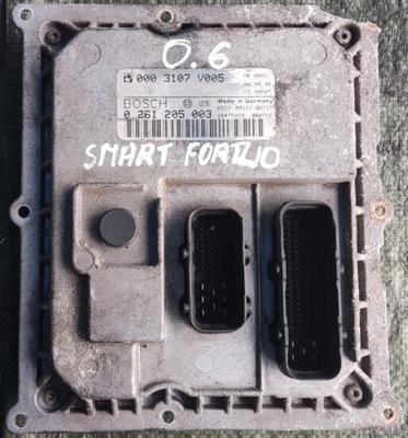 Smart fortwo 0.6 блок управления бортовой компьютер двигателя фото №1