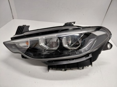 Fiat tipo лінза led хром лампа ліва фото №1