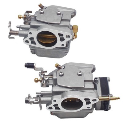 2Pcs Carburetor Kit for Yamaha 20HP 25HP Outboard 