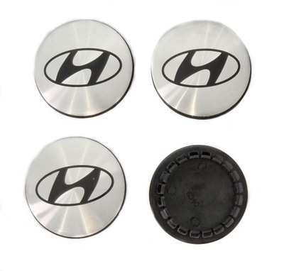 HYUNDAI КОВПАЧКИ KAPSLE КОВПАЧКИ DO ДИСКІВ 58MM/46MM