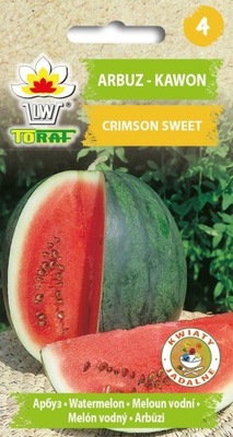 ARBUZ CZERWONY 'CRIMSON SWEET' - duże owoce (T)