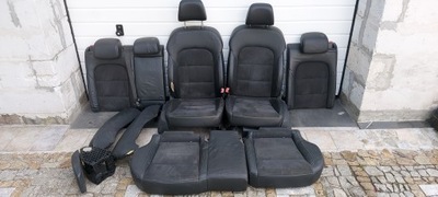 Сидіння заднє сидіння шкіра alcantara skoda superb ii фото №1