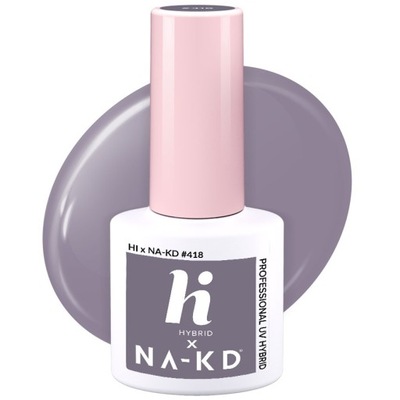 HI HYBRID #418 Lakier Hybrydowy STONE BEIGE 5ml