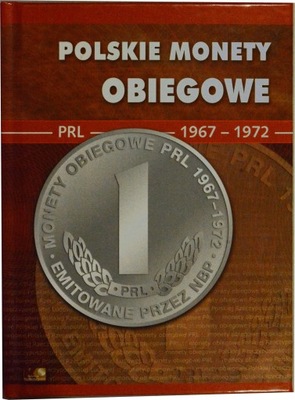 KLASER POLSKIE MONETY OBIEGOWE 1967-1972