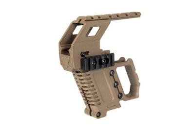 Pistol Carbine Kit do replik G17/18/19 - tan