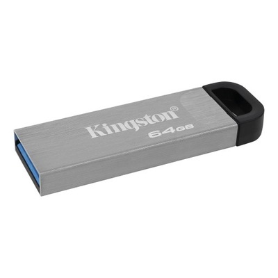 KINGSTON Pendrive (Pamięć USB) KINGSTON 64 GB Srebrno-czarny