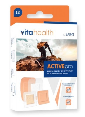 VitaHealth Zestaw plastrów dla aktywnych ACTIVEpro